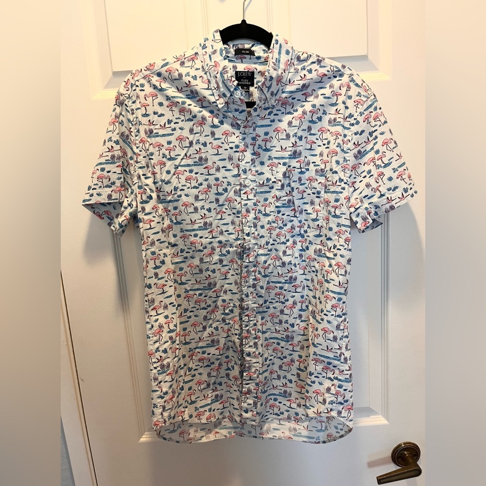 J.Crew - short sleeve button down, slim